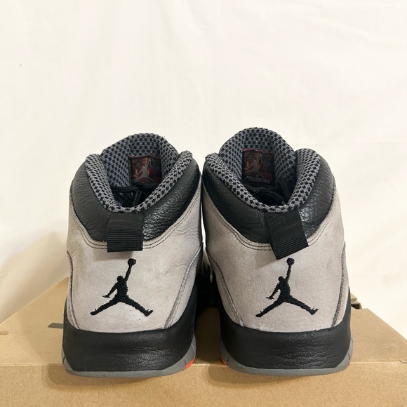 Jordan 10 Retro Cool Grey size 11.5 310805-023 2014 PRE-OWNED - Picture 5 of 10